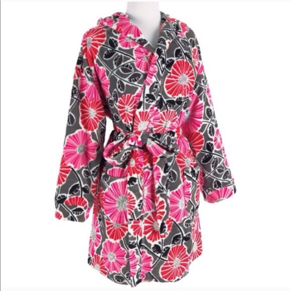 Vera Bradley Cherry Blossom Hooded Robe